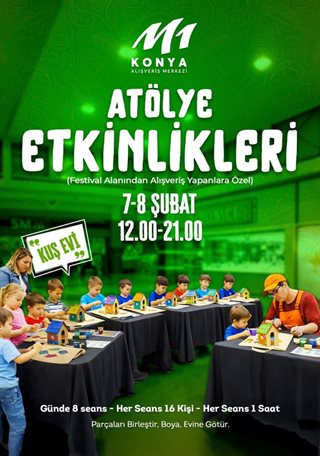ATÖLYE ETKİNLİKLERİ VAR